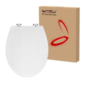 WOLTU Tapa de WC Tapa de Inodoro Asiento de Inodoro Bisagra…