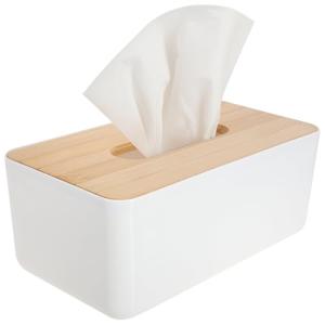 com-four® Caja de Pañuelos Cosméticos - Dispensador de Plás…