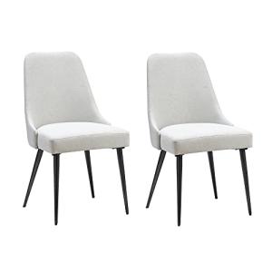 Ball & Cast Juego de 2 sillas de Comedor tapizadas, sillas…