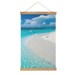 Póster de paisaje de playa (3) de 12 x 18 pulgadas, impresi…