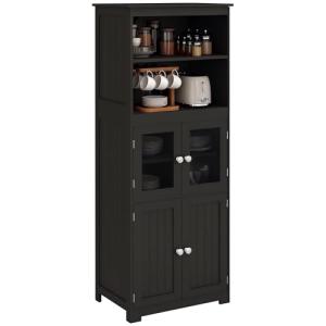 HOMCOM Alacena de Cocina Aparador de Comedor Armario de Coc…