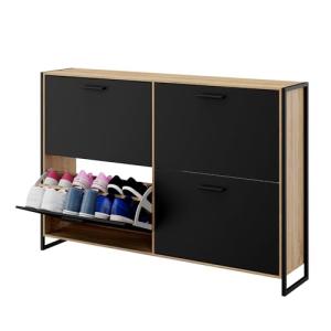 CASABEL - Mueble de Almacenamiento para Zapatos Industrial,…