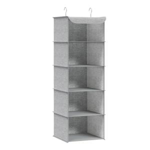 SONGMICS Organizador Colgante, Bolsa Colgante de Armario, P…