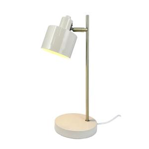 Dyberg Larsen Ocean Lámpara de mesa beige sin bombilla, mod…