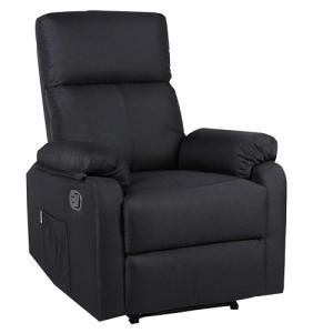 ECODE® Sillón Reclinable Manual de Tela con Calor Lumbar, R…