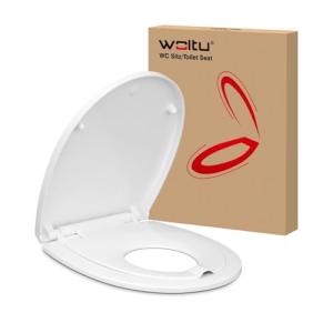 WOLTU Asiento de Inodoro Familiar, Tapa Inodoro Magnético p…