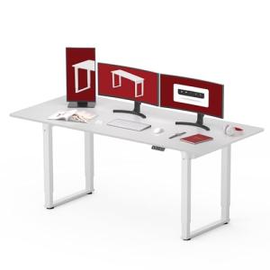 SANODESK QS2 Escritorio Elevable Eléctrico 180x80 cm con 2…