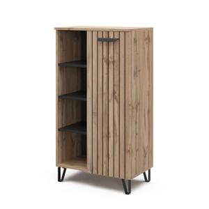 Vicco Aparador Amber, Marrón, 60.2 x 110 cm con 1 Puerta