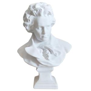 EXCEART Estatua Busto Beethoven Yeso Resina Decoración Hoga…