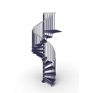 Mister Step Gamia Metal escalera de caracol para interiores…