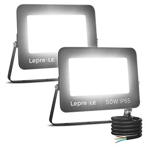 Lepro Foco LED Exterior 50W 4250 lúmen, Luces LED Exterior…