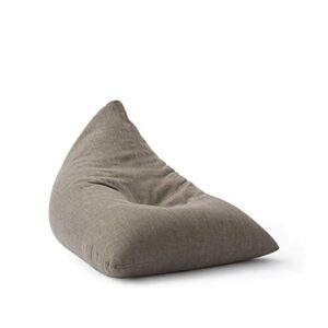 Lumaland Puff Pera Triangular XXL 370l con Relleno Incluido…