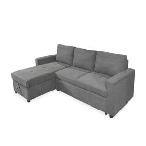 Mattfy Chaise Longue Sofá Cama con Arcón de Almacenaje Mode…