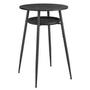 VASAGLE EKHO Colección - Mesa de Bar con Almacenaje, Mesa A…