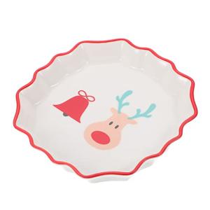Plato de cerámica de Navidad, plancha redonda, molde for pa…