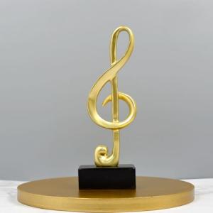 Bakiauli Escultura de Estatua de Nota Musical, Escultura Mo…