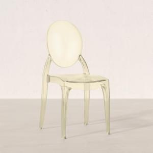 Iconik Interior Ghost Style Silla de comedor transparente -…