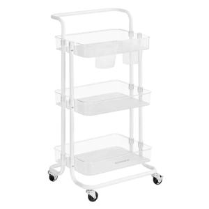SONGMICS Carro Rodante, Caritro de Almacenamiento de 3 Nive…