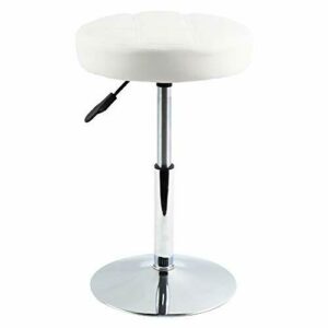 FURWOO Round Salon Massage Silla de Taburete Giratorio de T…