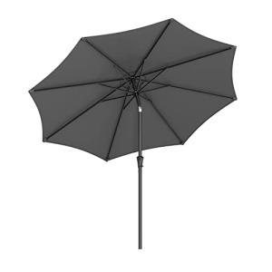 SONGMICS Sombrilla de Jardín 270 cm, UPF 50 , Parasol, 30°d…