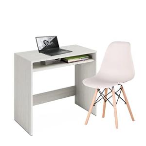 HABITMOBEL Mesa Escritorio con Silla, Mueble de despacho, M…