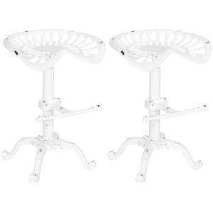 CLP Set De 2 Taburetes De Bar Butch con Estructura De Metal…