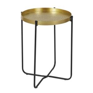 MESA AUXILIAR DE METAL D.35 CM