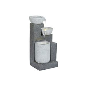 DKD Home Decor Fuente de jardín de la Marca, Color Multicol…
