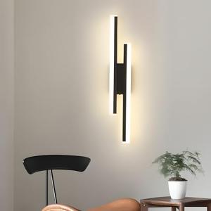 Comely 16W Lámpara de Pared LED, 3 Modos Color Regulable Ap…