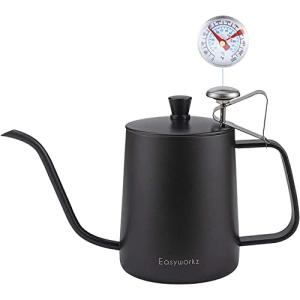 Easyworkz Gage Hervidor de café con Cuello de Cisne de Acer…