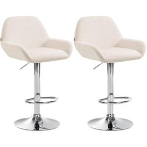 CLP Set De 2 Taburetes De Cocina Braga En Terciopelo I Jueg…