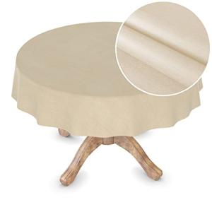 Mantel de hule lavable, rectangular, redondo, ovalado, efec…