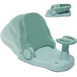 Asiento de Baño Ajustable para Bebés con Ventosas Potentes…