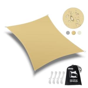 Dripex Toldo Vela Rectangular 5x7 m, Vela de Sombra Imperme…