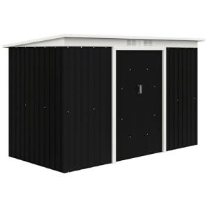 Outsunny Cobertizo de Jardín 280x130x172 cm Base de 3,2 m²…