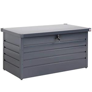 Gardebruk Baúl Almacenaje 120x62x63cm 360L Gris Cajón de Ja…