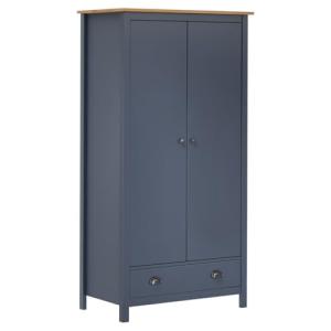vidaXL Armario de 2 Puertas Ropero Ropa Guardarropa Dormito…