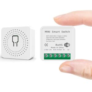 Interruptor WiFi Inteligente Programable 2.4GHz Compatible…
