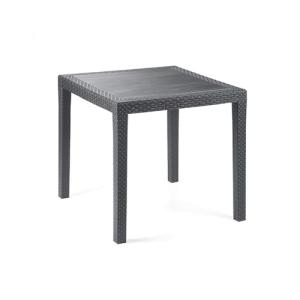 IPAE-PROGARDEN 8330121 - Mesa Resina Ratan Antracita King,…