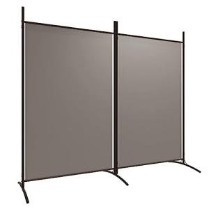 vidaXL Biombo Divisor de 2 Paneles Separador Decoración Hab…