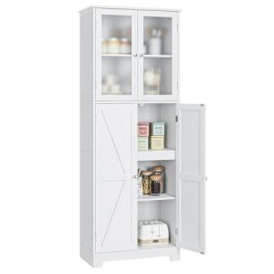 HOCSOK Mueble Columna de Baño, Mueble Auxiliar de Almacenaj…