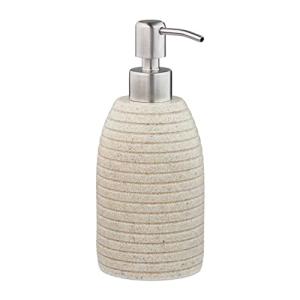 Relaxdays Dispensador Jabón, Jabonera 300 ml, Rellenable, B…