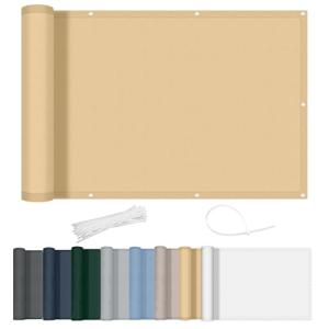 AXT SHADE Pantalla Privacidad Balcón 90x300cm Impermeable O…
