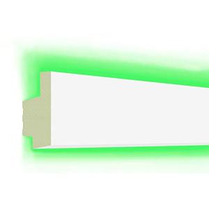 Perfil de estuco HEXIM LED PU - Iluminación indirecta de te…
