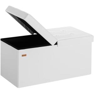 CASARIA® Banco Almacenaje Baúl Capacidad 100L Carga hasta 3…