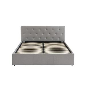 BAÏTA - Cama bahía (140 x 190 cm), Color Gris