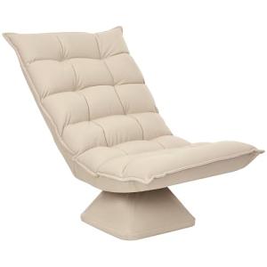 HOMCOM Sillón reclinable Sillón Lounge de diseño tapizado R…