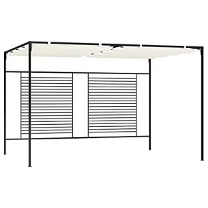 vidaXL Cenador con Techo Retráctil Jardín Pérgola Patio Tol…