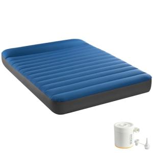 Intex, Colchón Hinchable Doble, Camping Mattress, 137x191 c…