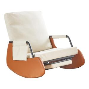 Cozykimo Mecedora con reposapiés para salón, columpio, sill…